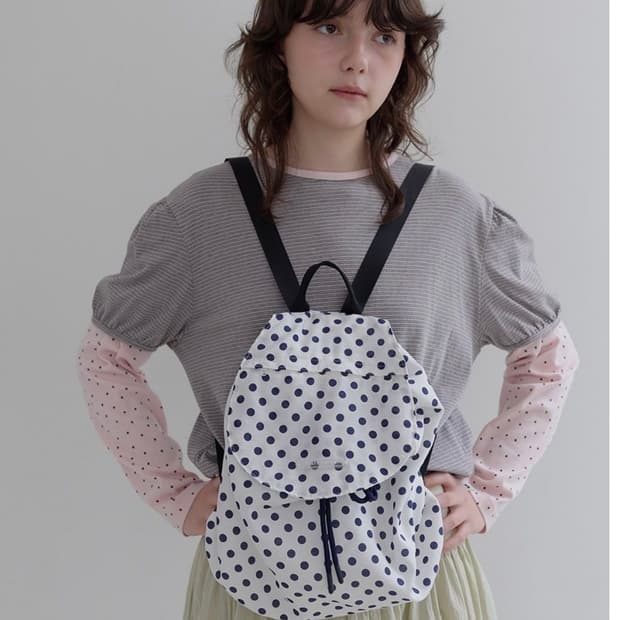 펀프롬펀 도트 백팩