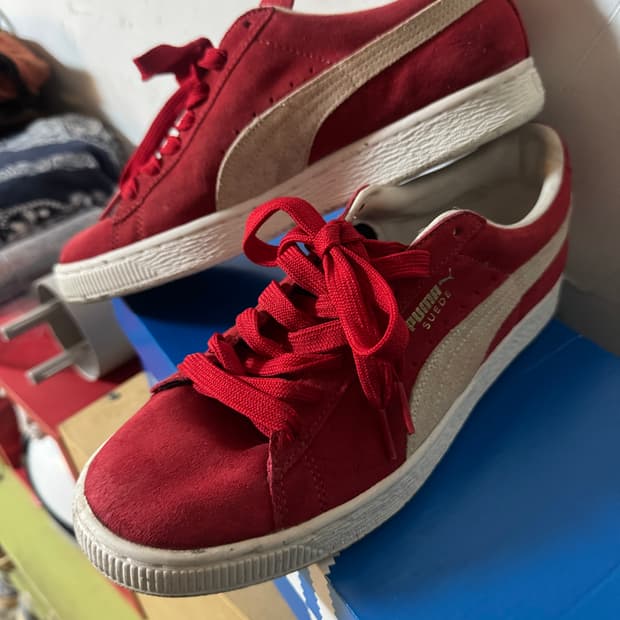 퓨마 스웨이드 레드 판매