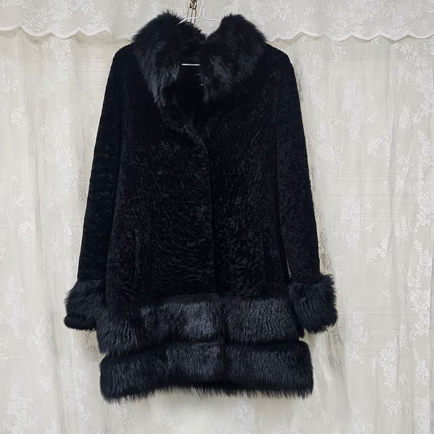 양모 트리밍 양모코트