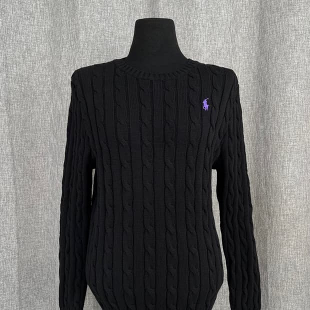 폴로 랄프 로렌 꽈배기 니트/#3467