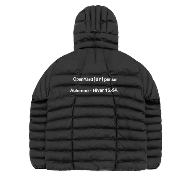 OY 패딩 무광 블랙 M(0)