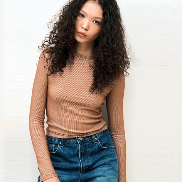 마이스(Mais) 투톤 티셔츠 55-66 새상품