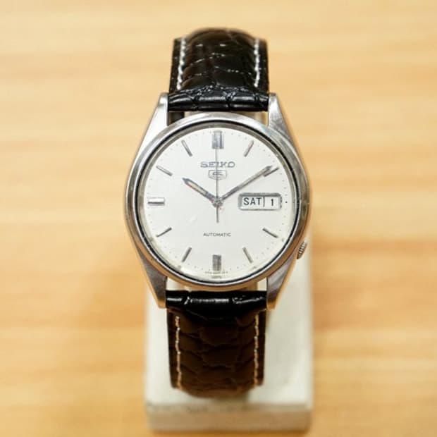 80s 세이코 5 6309 오토매틱 시계