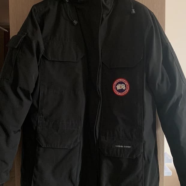 캐나다구스 익스페디션 블랙 여성 L 사이즈