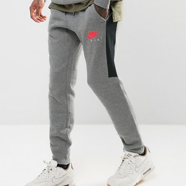 [무료배송][XXL]나이키 남성용 에어 플리스 기모 조거팬츠