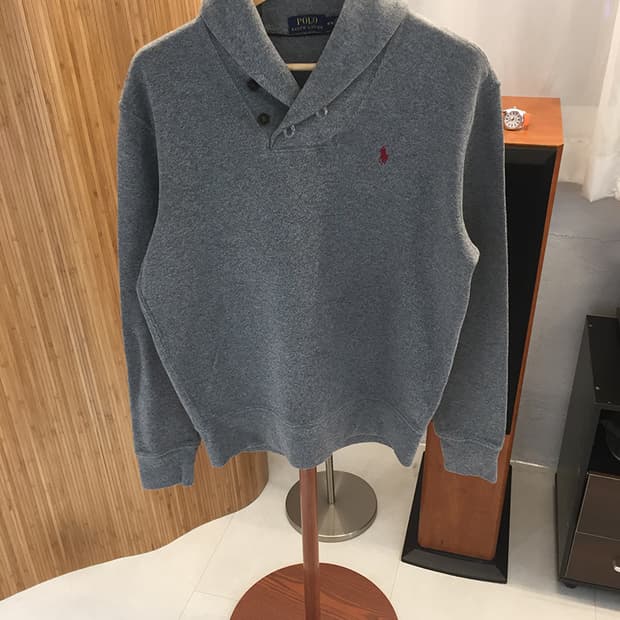 (MAN) 폴로랄프로렌 숄카라 스웻맨투맨 L 