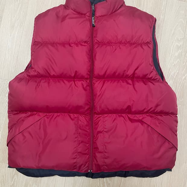 빈티지 ll bean 엘엘빈 리버시블 푸퍼 베스트 xxl
