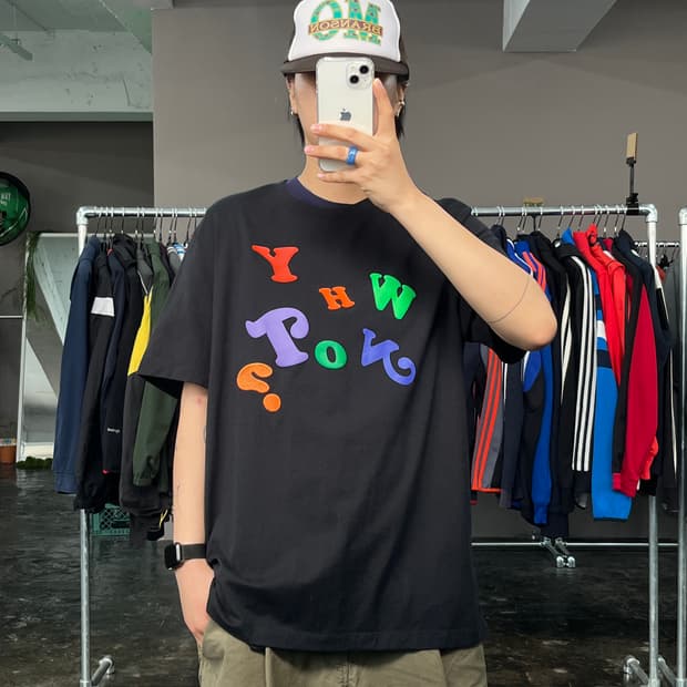 조던 WHY NOT 프린팅 반팔 티셔츠
