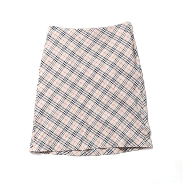 버버리 Burberry Nova Check Pattern Skirt
