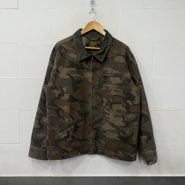 Limanron 카모 덕 워크자켓