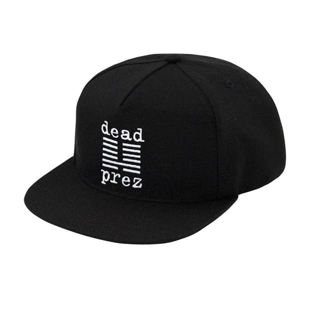 (OS)슈프림 19FW Dead Prez 캡 5-Panel 블랙