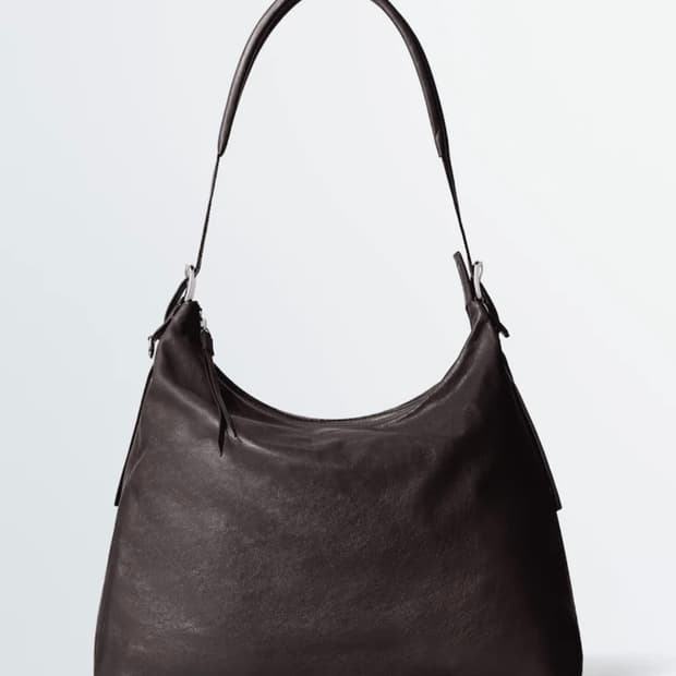 25fw 르메르 벨티드 호보백 다크초코