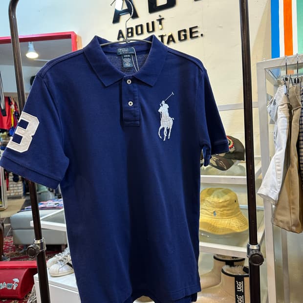 폴로 랄프로렌 빅포니 반팔 카라티 네이비 L