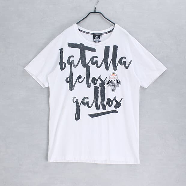 Red Bull Batalla _ crew neck print tee