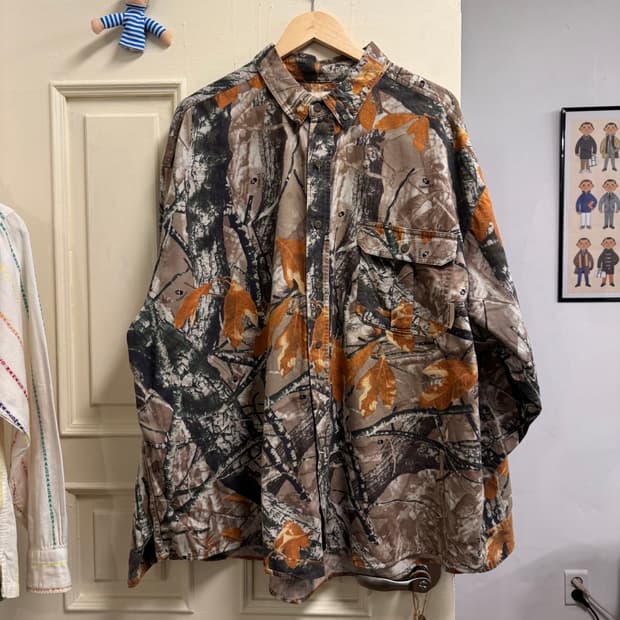 리얼트리 카모 기모 남방