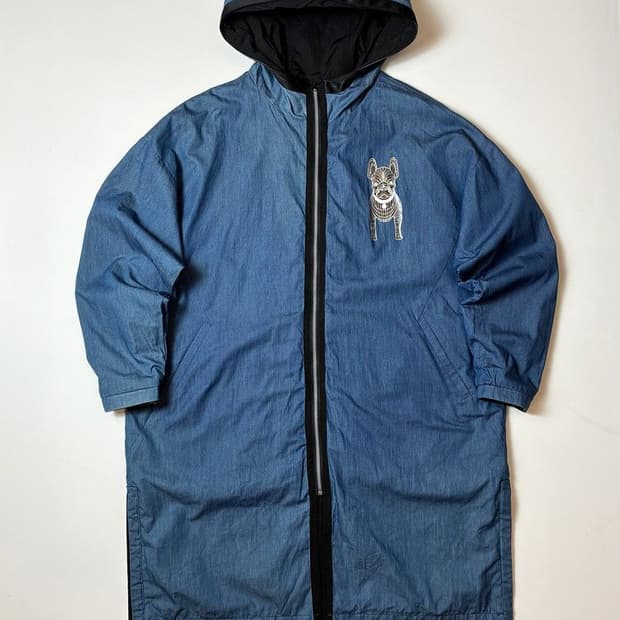 라이프워크 리버시블 시그니처 후디 야상 코트 PN8187