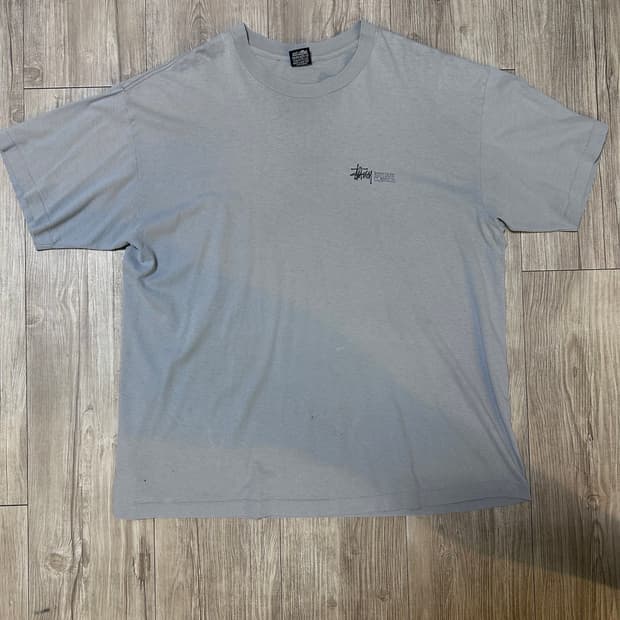 빈티지 스투시 빅 미티 반팔티 MADE IN USA 90s