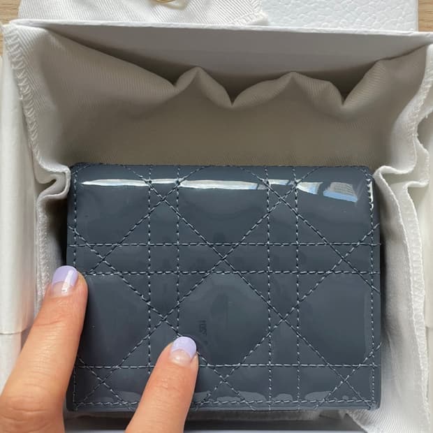 Dior 레이디 디올 미니지갑
