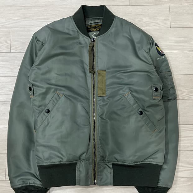 브론슨 MA-1 항공잠바 블루종 L