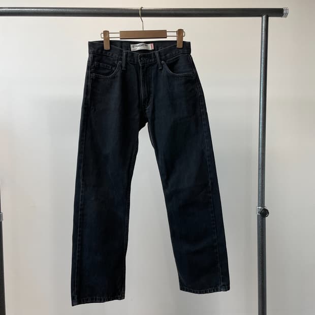 (30) Levis 리바이스505 흑청 데님팬츠