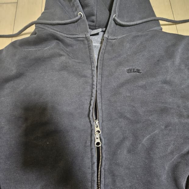 예일 후드집업 XL 회색