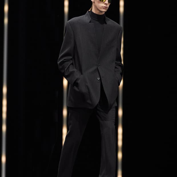 [박보검님 착용] 셀린느 22AW 스트라이프 플레어 팬츠