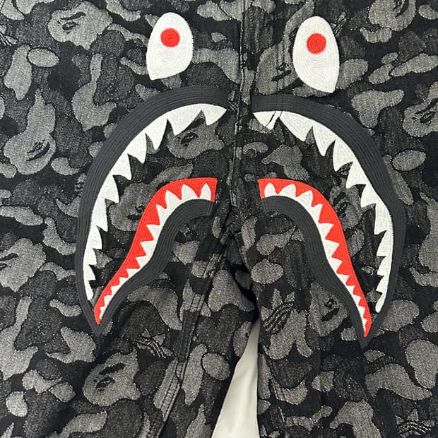 베이프 아디다스 데님 쇼츠 KR L