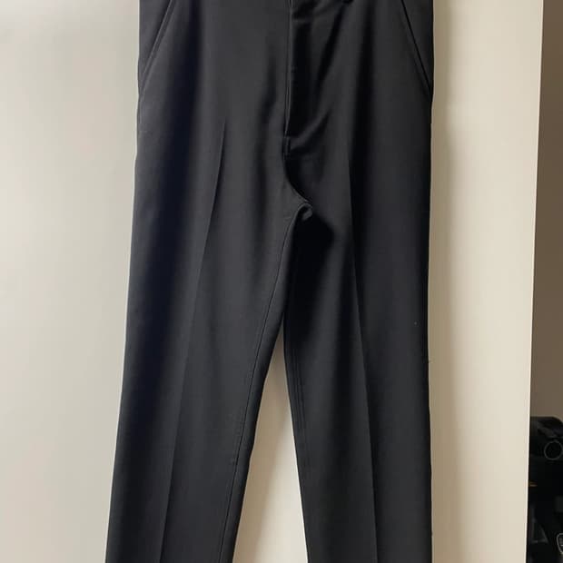 준야와타나베 블랙 슬랙스 xs