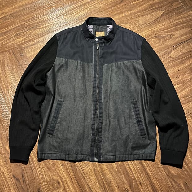 Galaxy Knit Mixed-Texture Jacket xl