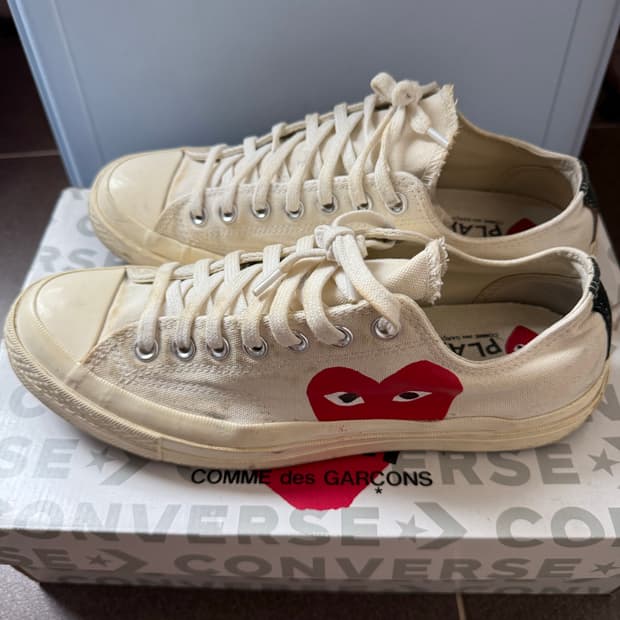 꼼데 컨버스 신발
