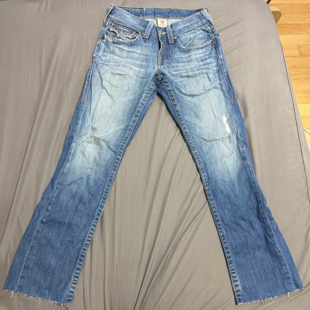 [28] 트루릴리젼 조이 모델 청바지