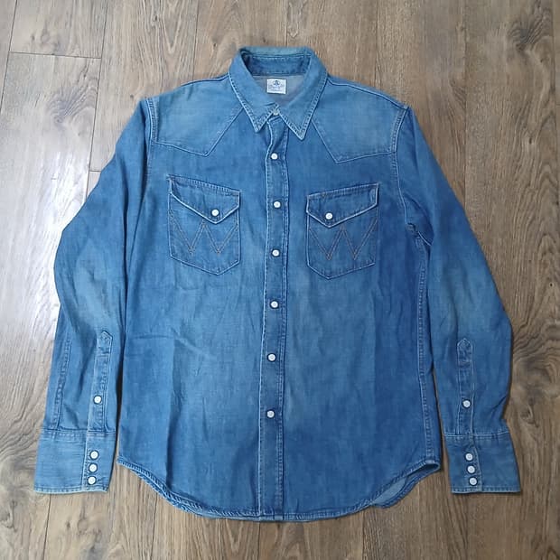 랭글러 블루벨 데님 셔츠