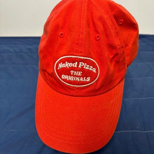 Orange ball cap