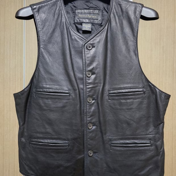 바나나리퍼블릭 베스트 레더 M