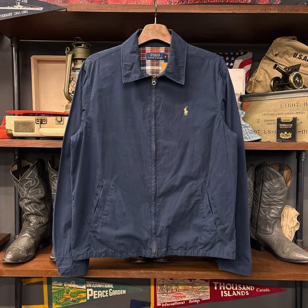 신형라벨 폴로 랄프로렌 마드라스 체크 라이닝 스윙자켓 N832