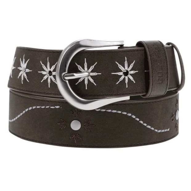 코이세이오 프레임스터드 벨트 브라운