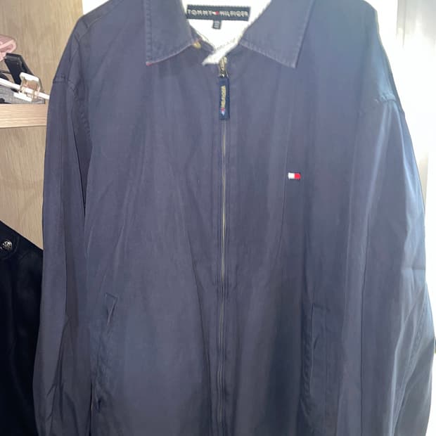 일본 빈티지 타미힐피거 네이비 자켓