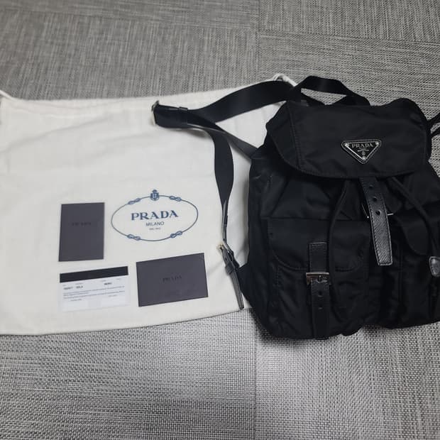 프라다 백팩 스몰 1bz677 나일론 백팩 프라다가방 명품백팩