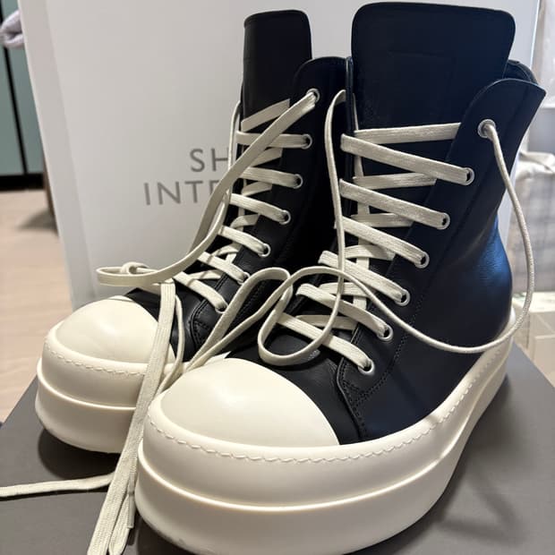 릭오웬스 메가범퍼 컨버스