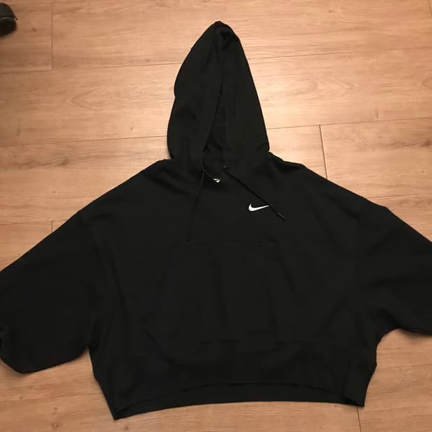 나이키 후드티 크롭