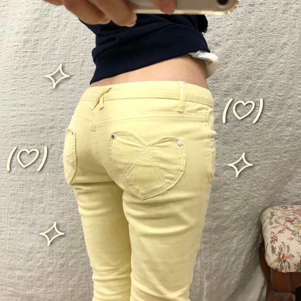 hearts pocket pants
