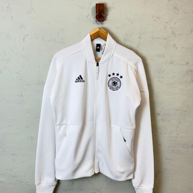 아디다스 독일 국대 트랙탑 져지 화이트
