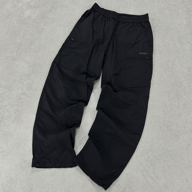 코닥 블랙 카고 트레이닝 바지 s