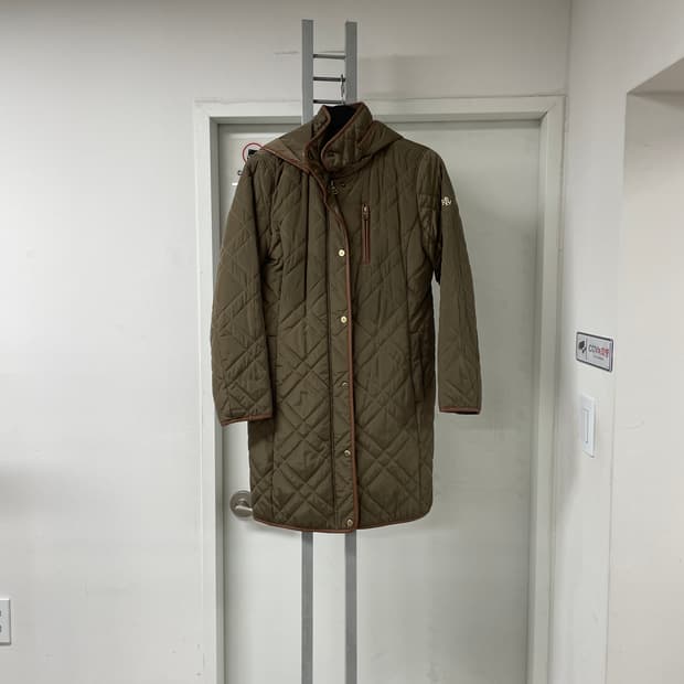 랄프로렌 블랙 라벨 롱 퀄팅 자켓 브라운 XS(W)