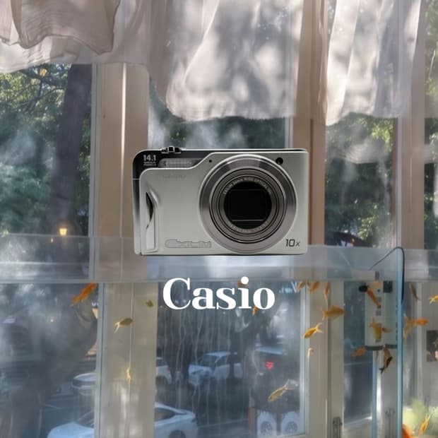 카시오 엑슬림 ex-h15 빈티지디카 디지털카메라