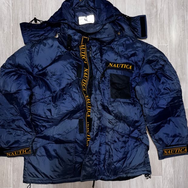 일본 빈티지 스포티 노티카 Nautica 롱패딩 파카