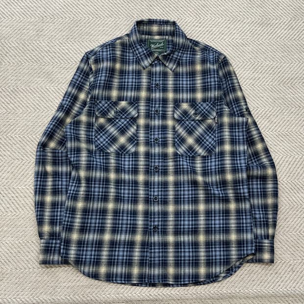 울리치 투포켓 체크 셔츠 r3507