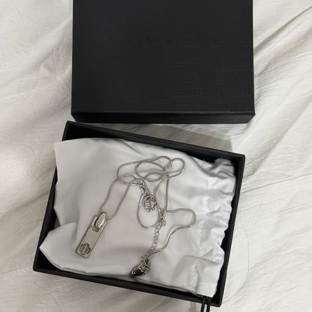 트리밍버드 목걸이 Double Charm Necklace
