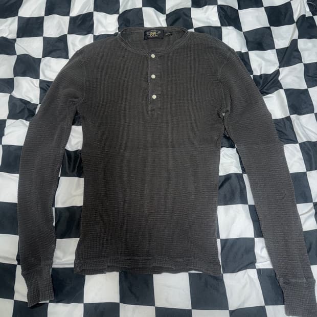 RRL 와플 헨리넥 그레이