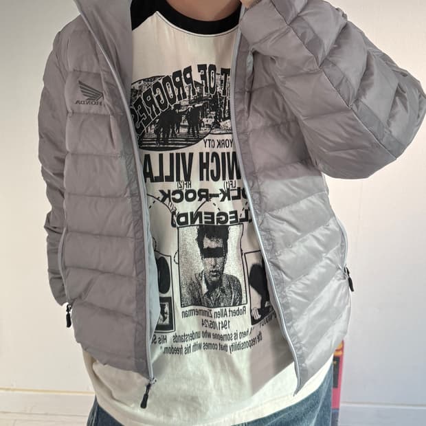 플리마켓🔥 혼다 스톰 쉴드 파카 라이트 그레이